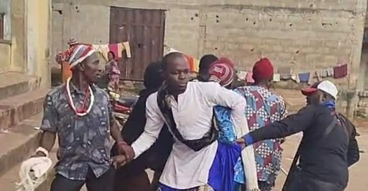 Breaking: One shot as police arrest traditional religion preacher in Anambra