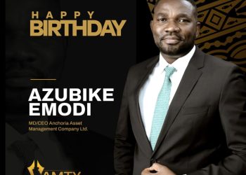 AMTY Awards: Organizers Felicitates With Anchoria Asset Management Company CEO, Azubike Emodi on his birthday.