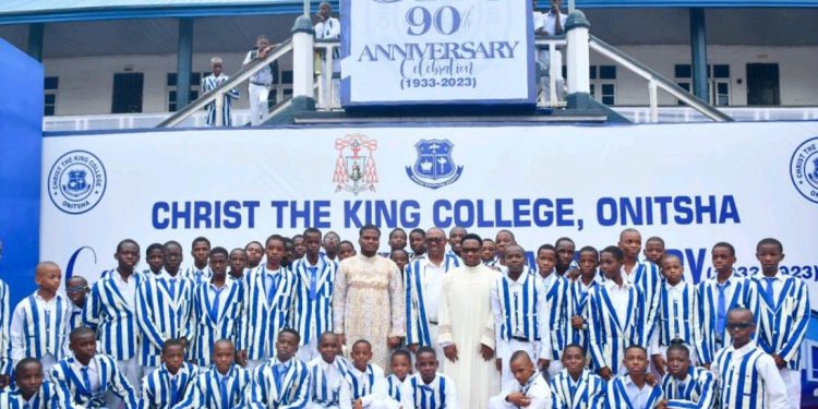 Photos: Peter Obi Storms Alma Mater On 90th Anniversary