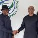 Peter Obi Felicitates with Goodluck Jonathan @66