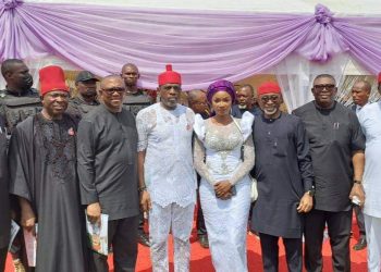 Obi, Umeh, Abaribe, Nwoye Pay Last Respect To Assassinated LP Senatorial Candidate For Enugu East.