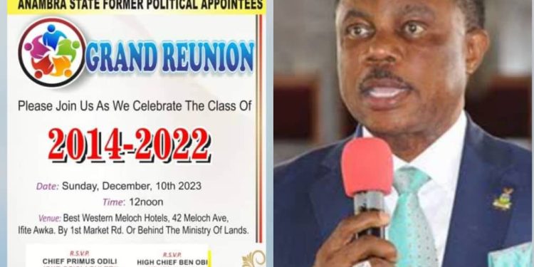 More Trouble for APGA, As Obiano’s Former Appointees Plan Mega Re-union in Awka