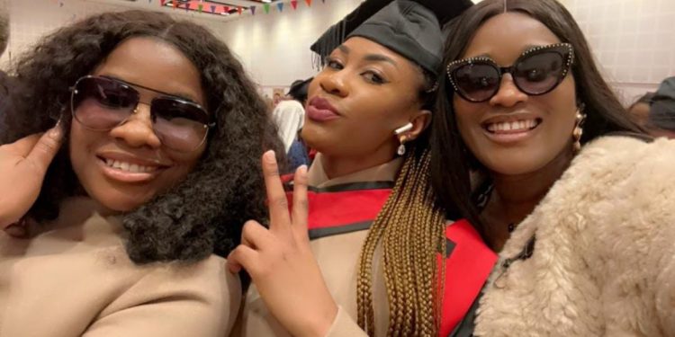 Anambra Born Model Thrills Participants At Her Masters Degree Convocation Ceremony In UK