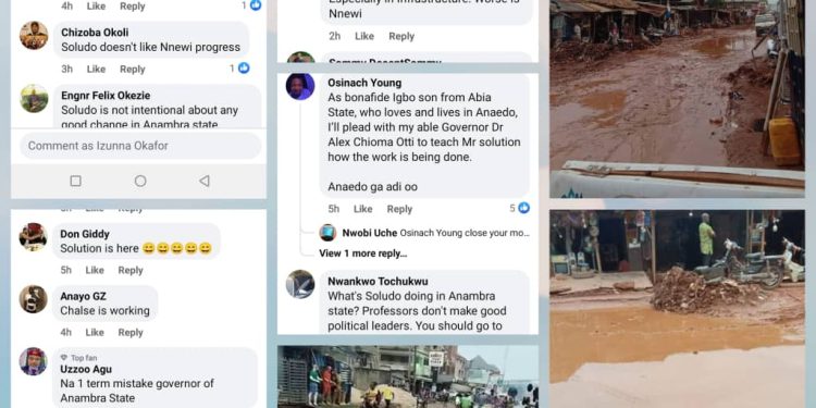 “Go for an internship in Abia State and Learn Governance From Otti”- Nnewi Residents Tell Soludo.