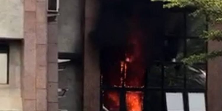Night Fire Guts Local Government Secretariat in Anambra