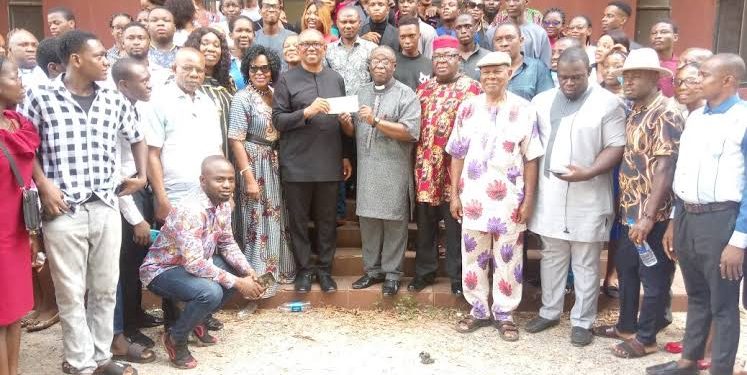 Obi Donates 10 Million Naira to New Anglican University in Onitsha.