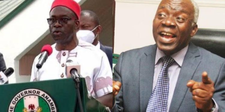 Falana Writes Soludo, Demands Apology For Libelous Statement Against Jacqueline Okwueze