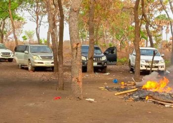 Security Operatives Bust insurgents’ camp in Anambra.