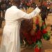Masquerades Accompany Native Doctor to Church in Anambra