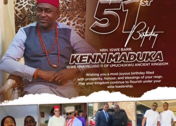 Umuchukwu Traditional Ruler, Igwe Barr. Kenn Maduka Marks 51st Birthday Amidst Cheers