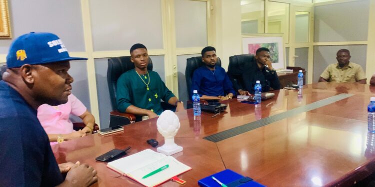 Soludo Meets Student Leaders Of Anambra State Tertiary Institutions