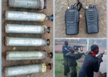 Items Recovered, As Joint Security Raid Camps of Gunmen in Anambra