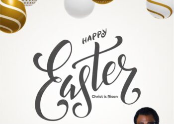 Olivia University Chancellor, Paul Chukwuma Rejoices with Christians on Easter.