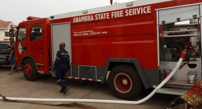Anambra Records 3 Fire Outbreaks Within One Week