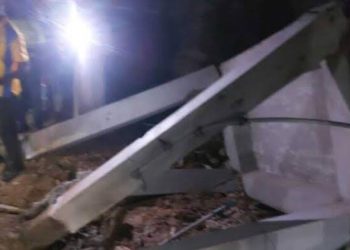 Overhead Tanks Collapse in Anambra at Night, Damage 4-Storey Building