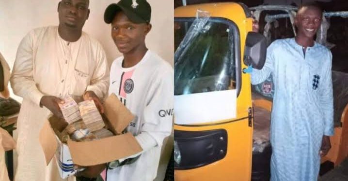 Obi Gives Scholarship to Tricyclist Who Returned N15m.