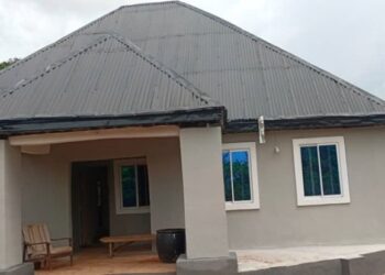 Anambra Journalist Builds bungalow for a childless woman