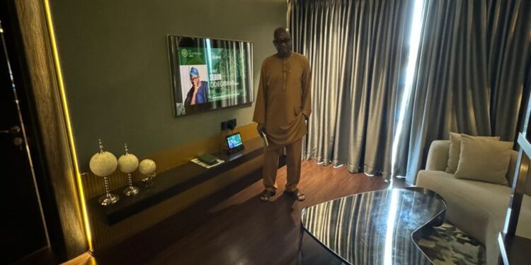A taste of The Delborough, Dr.Odegbami Pens Powerful Write up About the Best Hotel in Lagos