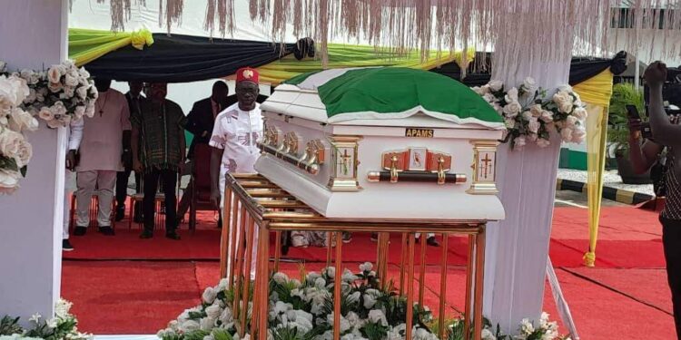 Gov Soludo Receives The Body Of Dr Chukwuemeka Ezeife (photos)
