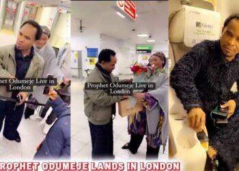BREAKING: Gospel Entertainer, Prophet Odumeje Arrives London For His Show