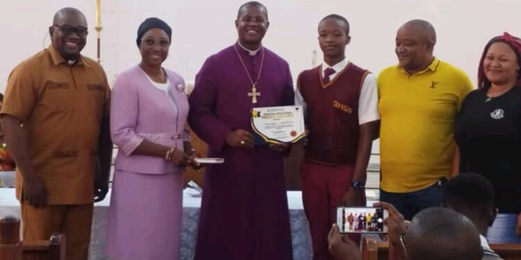 Ugomuanya scores 313 in UTME, wins Bishop’s award for excel