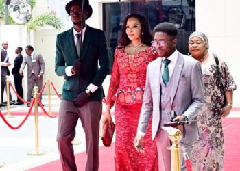 Wow: Bianca Ojukwu At Reception For Prince Harry And Meghan Markle