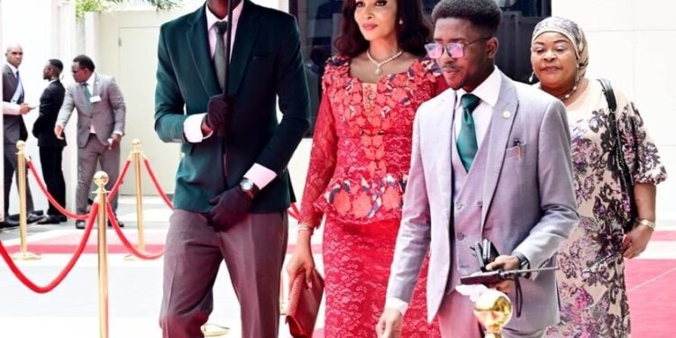 Wow: Bianca Ojukwu At Reception For Prince Harry And Meghan Markle