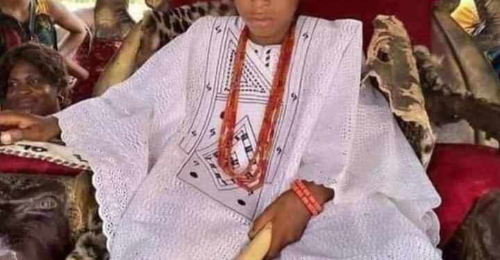 Akubuisi Okonkwo: Meet the 14 Year Old King In Anambra