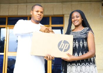 Just-In: Fadaella Foods Ltd Presents Laptop to Overall Best Student in 2023 NECO Exam, Ifebube Benson