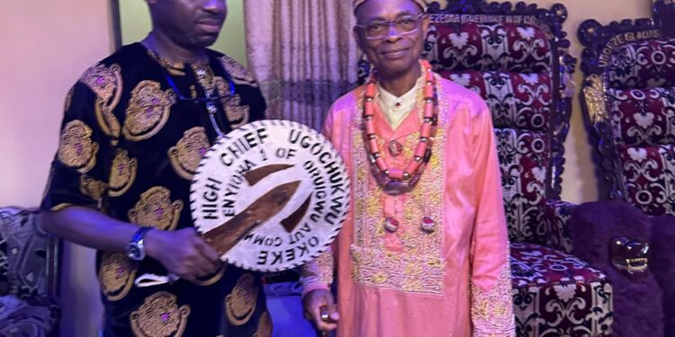 Former Anambra Governorship Aspirant and PDP BOT Member, Chief Ugochukwu Okeke Receives Chieftaincy Title in Abia State