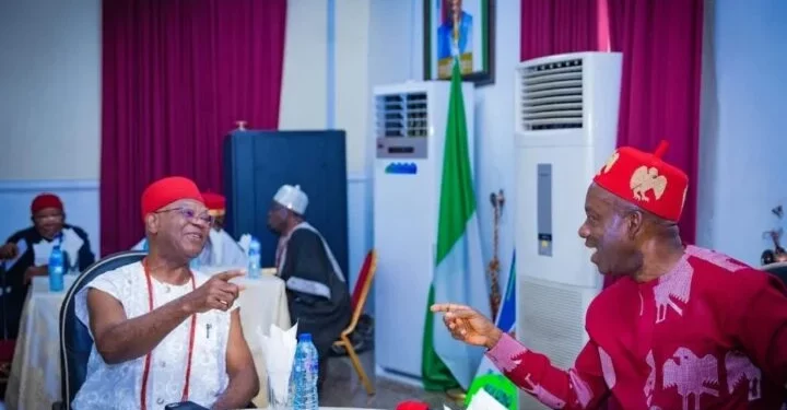 Soludo Congratulates Obi Of Onitsha ‘Achebe’ On His 83rd Birthday