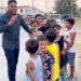Anambra Man Residing in Philippines Seen Teaching Igbo to Filipino Children on the Street.