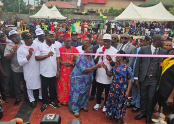 Fruit market: Soludo Commissions over 40 units lock-up shops