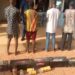 NSCDC nabs 4 illegal mining suspects, recovers latriate laden truck, 9 heavy-duty batteries, others