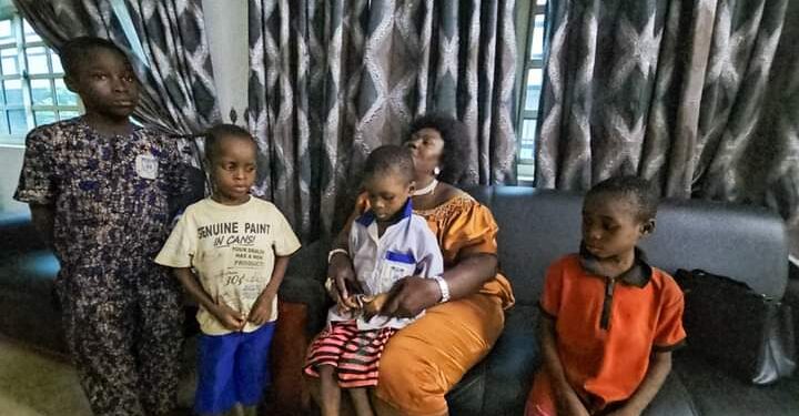 We feed on raw rice, palm kernel – 5 kids of arrested couple confess