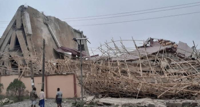 Onitsha building collapse: Soludo sympatizes with victim, orders investigation, suspension of work