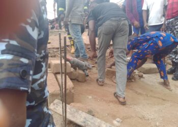 2-storey shop collapses in Anambra market, scores feared dead, trapped