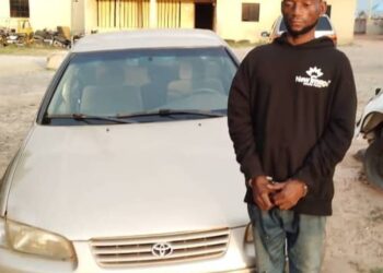 Security Guard About To Sell Car Stolen in Anambra Nabbed By Police In Niger