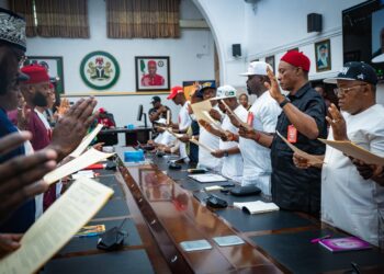Soludo Swears-In New TC Chairmen, Tasks Them On Deepening Grassroot Development