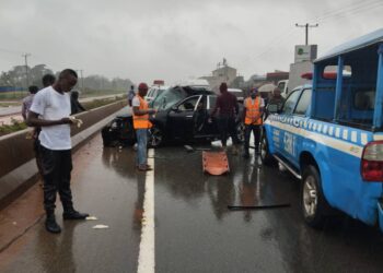 One dead, 2 rescued in fatal crash opposite FRSC office in Anambra