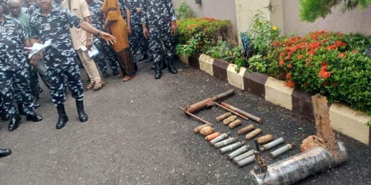 Bombs, Others Recovered, As Police Comb More Criminal Hideouts in Anambra.