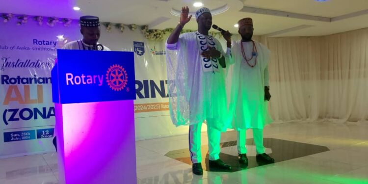 Rotary President promises mosquito nets, drugs for PHCs, boreholes for Anambra communities
