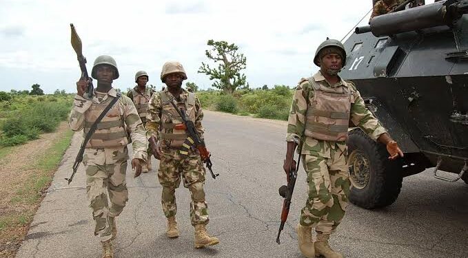 Soldiers Arrest Fleeing IPOB Members In Anambra