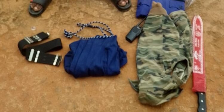 NSCDC arrests fake Naval officer, goes after fleeing accomplices in Anambra