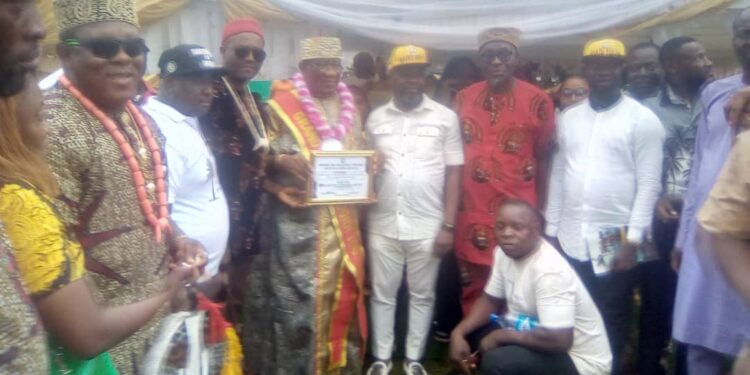 Monarch charges youths to embrace Agriculture as ASATU Youths confer him with Grand Patron