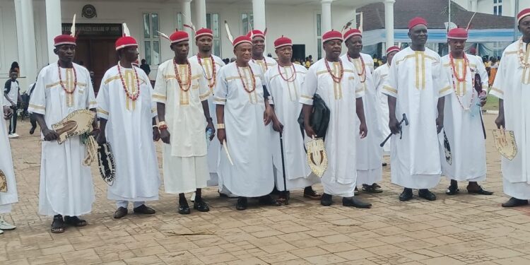 Jubilation as Anambra community celebrates new yam festival in grand style