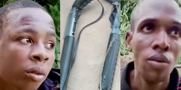 How ESN Arrested Fulani Kidnappers Who Abducted Land Buyers inside Anambra Bush (Video)
