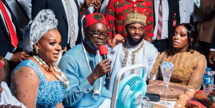 Dignitaries Storm Soludo daughter’s marriage in Anambra.