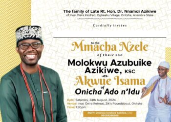 Zik’s Son Joins the Prestigious Ndi-Ichie of Onitsha