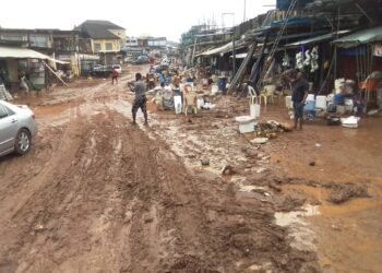 Goods destroyed as flood wreaks havoc in Anambra market